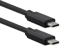 ROLINE USB 3.2 Gen 2x2 kabel, zwart, 1,5 m