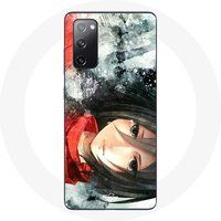 Maniacase Hoesje voor Samsung Galaxy S20 FE Mikasa Ackerman Aanval van de Titanen Anime