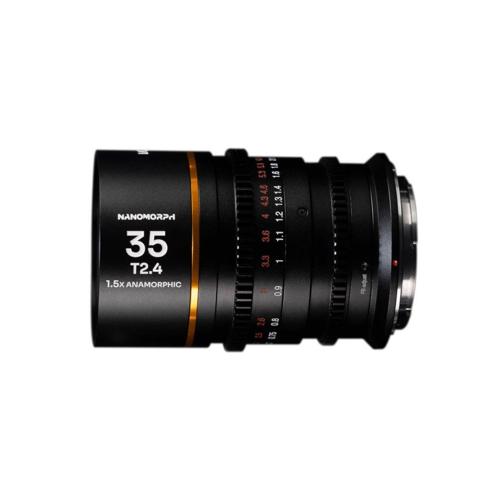 Laowa 35mm T2.4 1.5X S35 Nanomorph Cine Amber Leica L-mount objectief