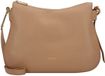 Coccinelle Leren Schoudertas Magie Soft Shoulder Bag Skin Lichtbruin