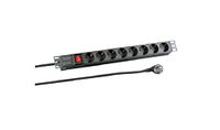 EFB Elektronik EK631DE.2GR stekkerdoos 2 meter 8-voudig Grijs
