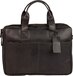 Burkely Vintage Jesse Worker Schoudertas - Zwart - 14 inch Laptop Compartment