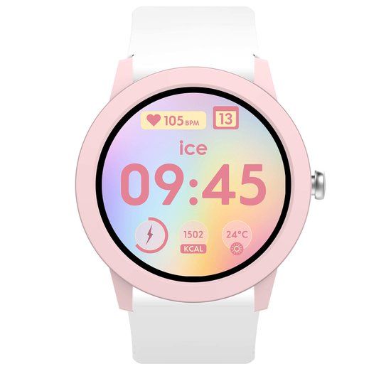 Ice-Watch Ice Watch ICE smart junior RD 3.0 - Pink - White Smartwatch - Ø 39 mm