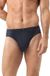 Mey Herren Slip Serie Greymouth Yacht Blue Gestreept Polyester/Elastaan Maat XL