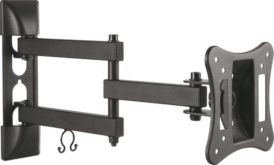 Maclean Brackets MC-719 TV Muurbeugel 13-27" inch tot 15 kg Zwart