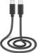 Musthavz Gevlochten USB-C naar USB-C 1 Meter - Zwart