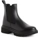 Tamaris Dames Chelseaboot 1-25476-47 003 Zwart Leer Maat 40 EU