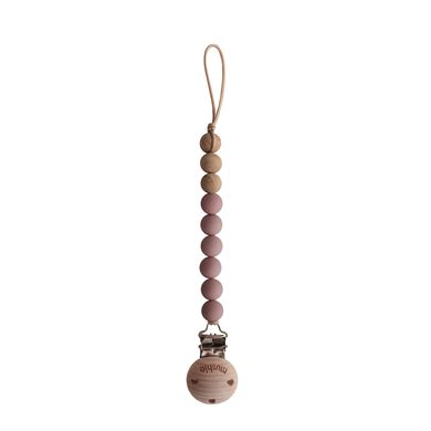 mushie Dummy ketting Eva Bewolkt Mauve