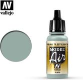 Vallejo Hobbyverf Acrylverf - 71257 Model Air Light Blue RLM76 - Acryl Verf flesje - 17 ml