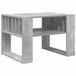 vidaXL Salontafel Beton Grijs 66 x 49,5 x 45 cm Bewerkt Hout