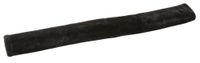 Covalliero Kerbl 323910 zadelgordelbeschermer, zwart, Vestanfell