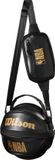 Wilson NBA 3in1 Basketball Carry Bag, Unisex, Zwart, Kunstleer, Rugzak