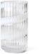 Lyngby Porcelain Swirl vaas H15.5cm clair / blanc