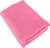 Leeremi & Norstat Microfiber Sporthanddoek (2 STUKS) in handig opbergtasje (70x140cm) - Roze