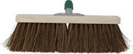 Betra Bezemkop - Buitenbezem - Donkerbruin - Hout/Natuurvezel - 45 cm