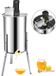 Happiq extracteur de miel PRO - 3/6 cadre - centrifugeuse à miel - manuelle - acier inoxydable - pour apiculture