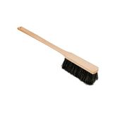 ToM PaR Wooden scrubbing brush | Ergonomic wood handle | Mixed bristles | Anti-scratch | Break-proof long handle | Addition of natural horsehair | For the car | For household | Length: 60 cm