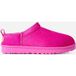 UGG® Classic Micro Calf Hair Boot in Bright Fuchsia, Maat 37, Wol