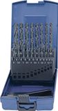 TECWERK Spiraalborenset DIN 338 TypeN D.1-10x0,5mm HSS 19delig.Kunststof cassette