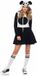 Leg Avenue Cozy Panda kostuum dames - Zwart/wit - Large