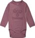 Hummel Kinderbody met lange mouwen Hmlfastwo Flipper L/S 220671 - Roze - Maat 80