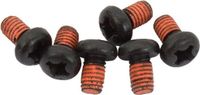 Shimano Vis de fixation SM-DUE80 Capuchon Noir 6 Pièces