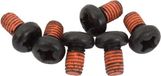 Shimano Vis de fixation SM-DUE80 Capuchon Noir 6 Pièces