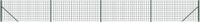 vidaXL Gaashek met flens 1x10 m groen