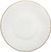 JJA Lot de 6 assiettes creuses Daphné rondes D.20,5cm blanc