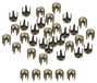 160 boutons en cuivre, 2 mm, pour projets de bricolage, vêtements et sacs