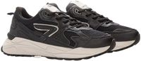 HUB Grid L23 Sneakers Dames Zwart - Wit