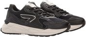 HUB Grid L23 Sneakers Dames Zwart - Wit
