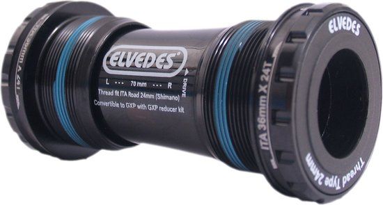 Elvedes Bottom Bracket Ib30 Kunststof/staal 68 Mm Zwart 30 Mm