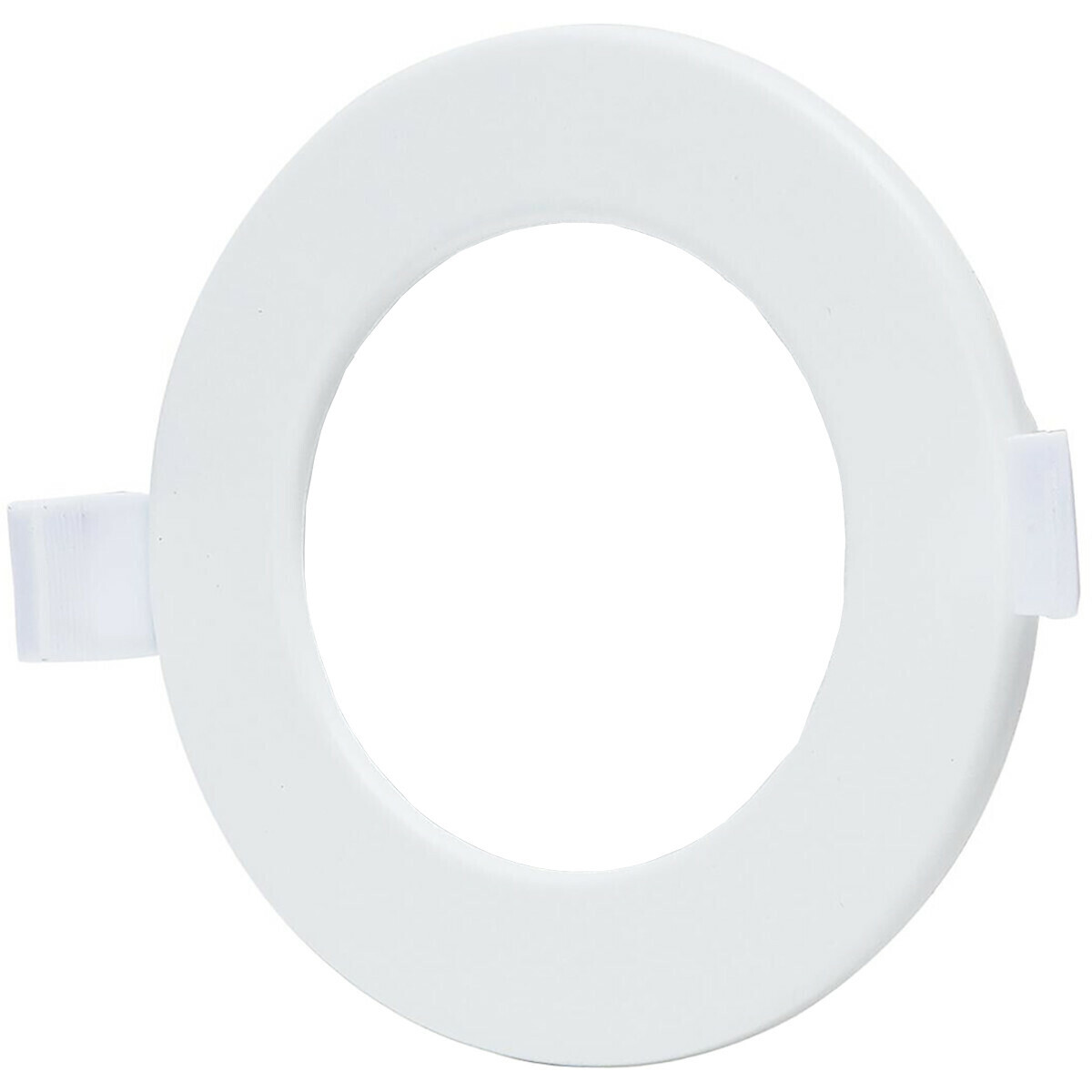 BES LED LED Downlight - Smart LED - Wifi LED - Slimme LED - Aigi Zumba - 6W - Helder/Koud Wit 6500K - Inbouw Rond - Mat Wit - Aluminium - Ã˜105mm