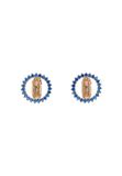 NAEMI Leo E-Commerce Ltd. NAEMI Oorbellen Rose Gold Navy