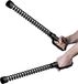 Wan GmbH Battle Ropes - Cordes d'entraînement Fitness - Entraînement complet du corps - Conception d'entraînement silencieuse - 45 cm - Acier - Blanc