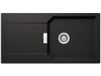 SCHOCK Compacte keukenspoelbak 100 x 51 cm Manhattan D-100L Nero