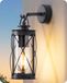 Lampe murale d'extérieur rétro, E27, IP44, anthracite, aluminium