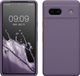 kwmobile telefoonhoesje geschikt voor Google Pixel 7a - Hoesje met siliconen coating - Smartphone case in Bleke iris