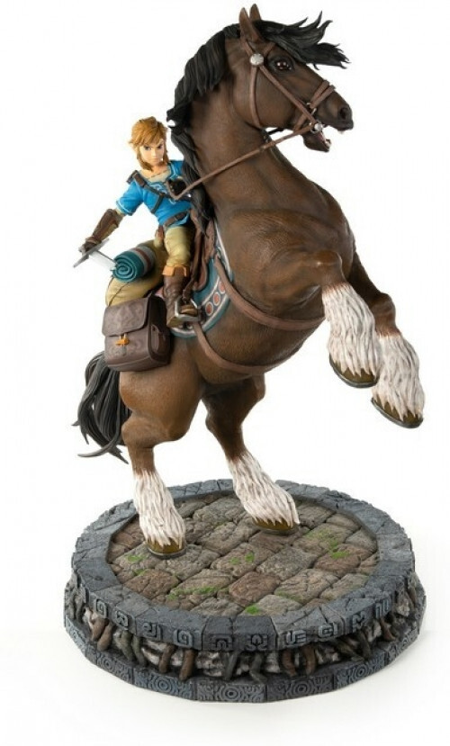 First 4 Figures The Legend of Zelda: Breath of the Wild - Link on Horseback Statue Standard Edition