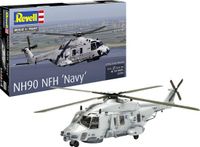 Revell Modelbouwpakket Vliegtuigen - 03784 NHI NH90 NFH Navy - Europese Maritieme Helikopter Plastic - 1:72 - Modelbouw