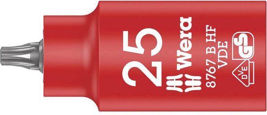 Wera 05004921001 Torx® Zyklop Dopsleutel - 3/8" - TX25 x 55mm - 8767 B VDE HF