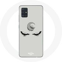 Maniacase Hoesje voor Samsung Galaxy A71 Maanridder Batman Seizoen 1 Boze Ogen