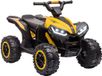 Homcom Voiture électrique pour enfants Plastique, Métal 83L x 53l x 55,5H cm Noir+Jaune