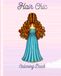 Hair Chic Coloring Book