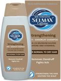 SELMAX VERSTERKENDE Cafeïne ANTI-ROOS SHAMPOO met Selenium Sulfide – Versterkend met Vitamine B3 en Cafeïne Versterking DUAL ACTION tegen ROOS en HAARUITVAL voor Normaal en Droog haar voor MAN en VROUW 200ml