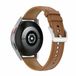 By Qubix Qubix Garmin Venu 4 - 45mm - Luxe leren bandje - Lichtbruin - Smartwatch bandje 22mm