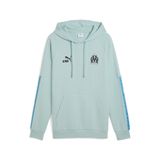 PUMA Sportsweatshirt 'Olympique de Marseille King' royal blue/koningsblauw / antraciet / mintgroen / zwart