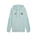 PUMA Sportsweatshirt 'Olympique de Marseille King' royal blue/koningsblauw / antraciet / mintgroen / zwart
