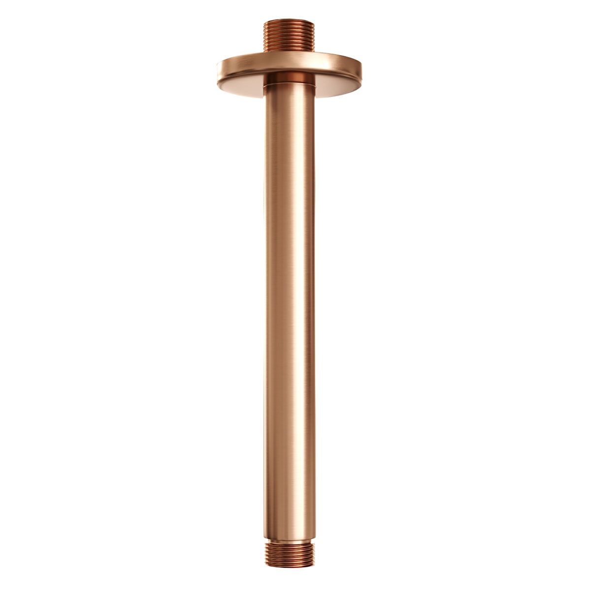Brauer Douchearm Plafond Copper Edition Rond 200 Geborsteld Koper PVD